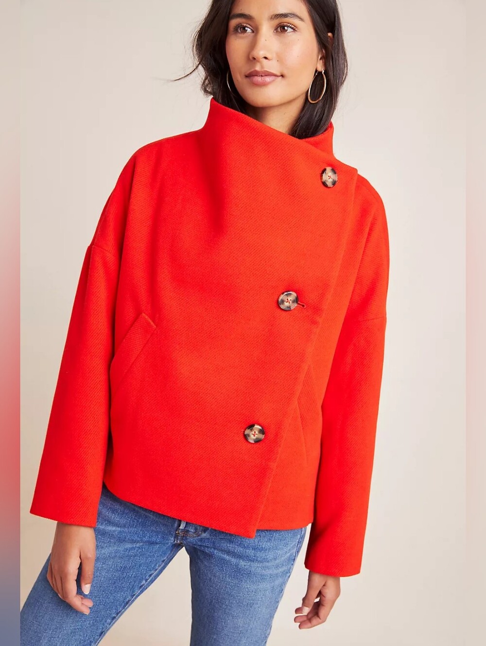 Anthropolgie Sascha Asymetrical Jacket